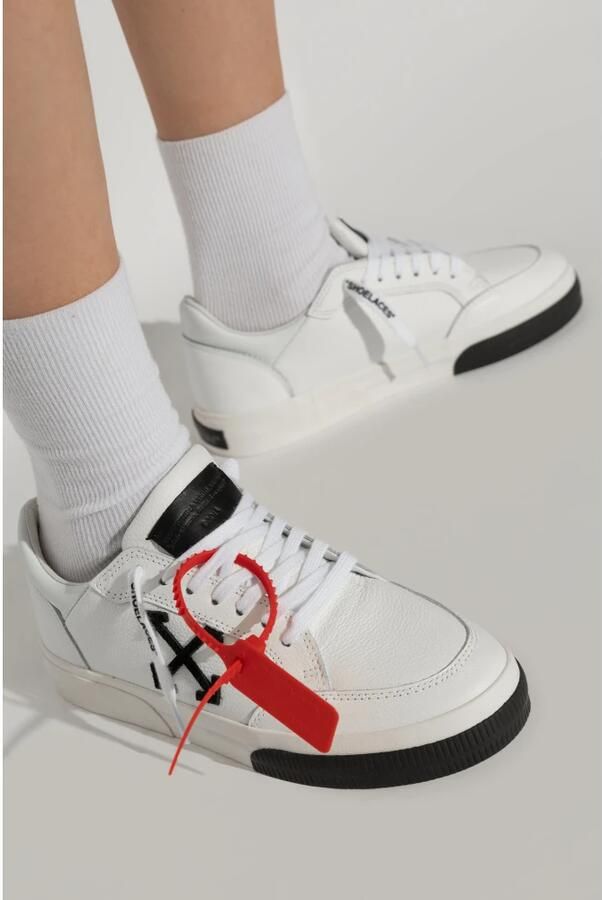 Off White Sneakers Nieuw Laag Gevulkaniseerd White Dames - Foto 3