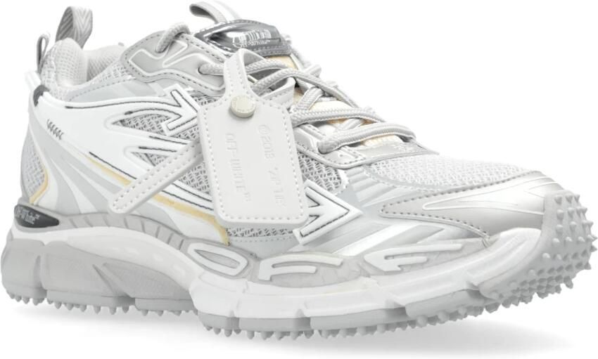 Off White Sneakers Ow Be Right Gray Dames - Foto 7