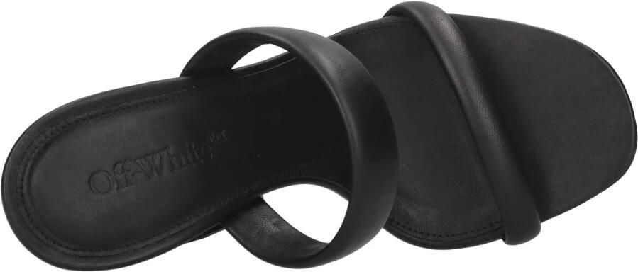 Off White Zwarte Sandalen met Meteor Motief Black Dames - Foto 3