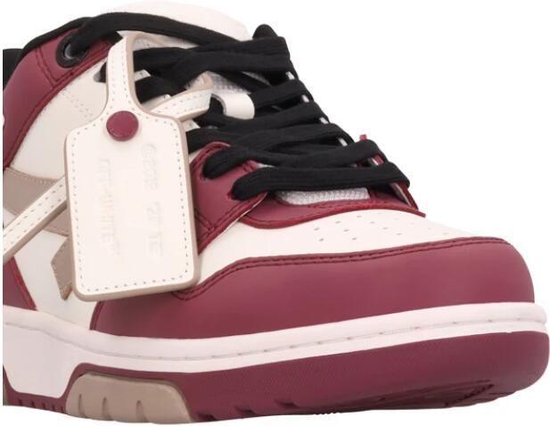 Off White Tricolor Sneakers voor Out of Office - Foto 2