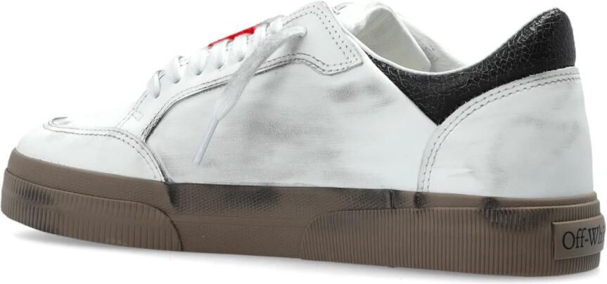 Off White Vulcanized Lage Sneakers - Foto 6