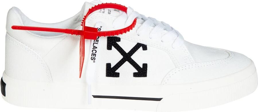 Off White Vulc Low Canvas Sneakers