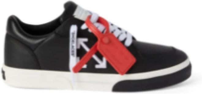 Off White Zwarte Sneakers met Iconische Pijl Patch - Foto 17