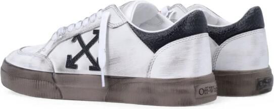 Off White Vulcanized Lage Sneakers - Foto 10