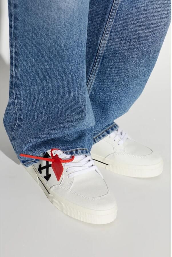 Off White Vulcanized Low Sneakers - Foto 3