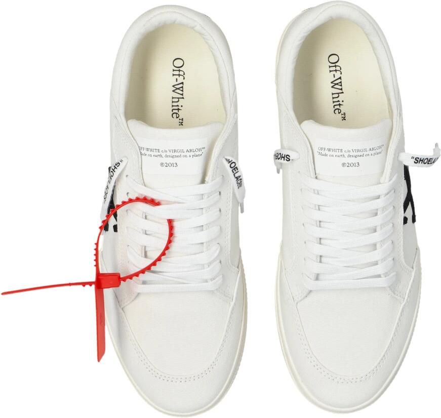 Off White Vulcanized Low Sneakers - Foto 2