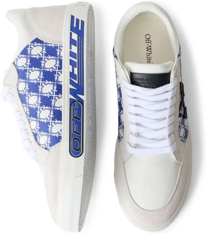 Off White Vulcanized Low Sneakers - Foto 3
