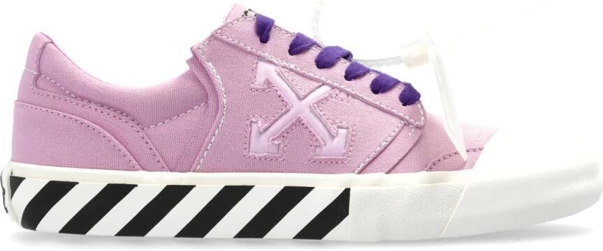 Off White Vulcanized Sneakers