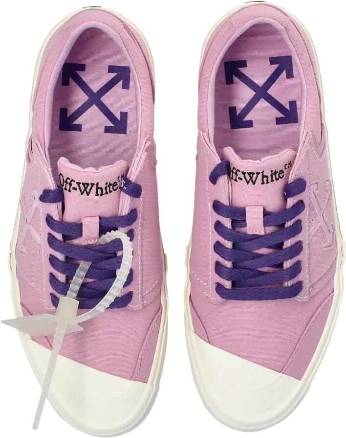 Off White Vulcanized Sneakers