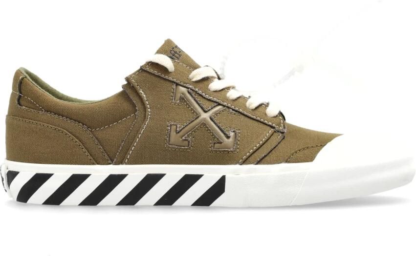 Off White Vulcanized Sneakers - Foto 2