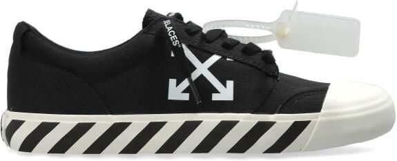 Off White Vulcanized Undercut Sneakers
