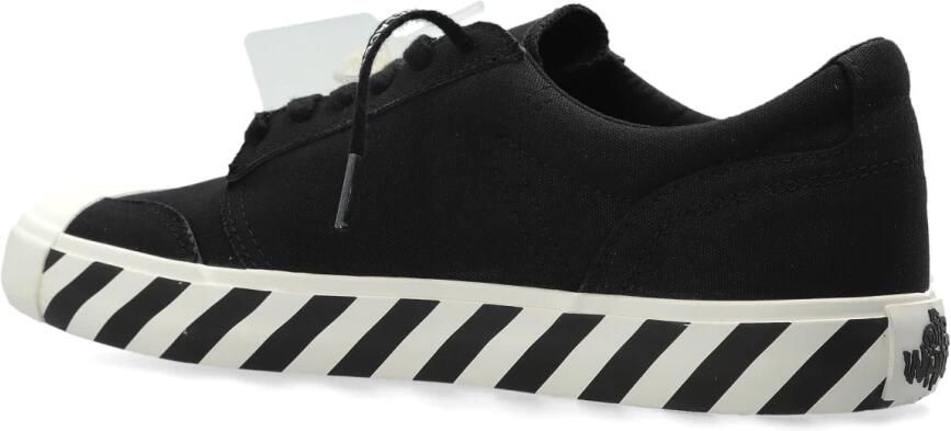 Off White Vulcanized Undercut Sneakers - Foto 6