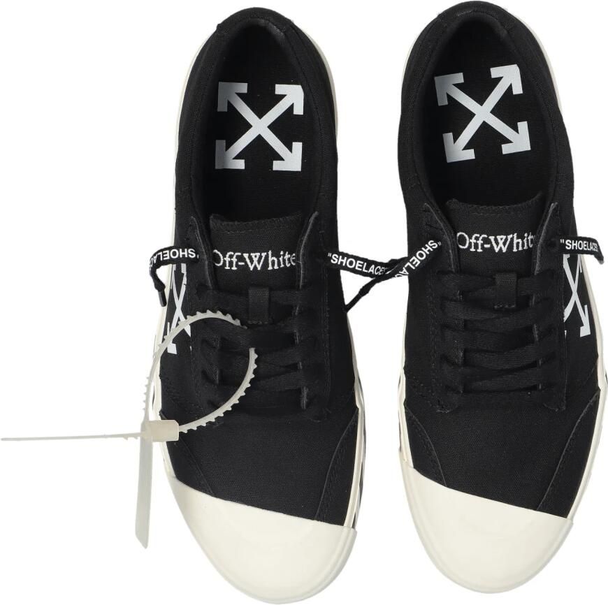 Off White Vulcanized Undercut Sneakers - Foto 2