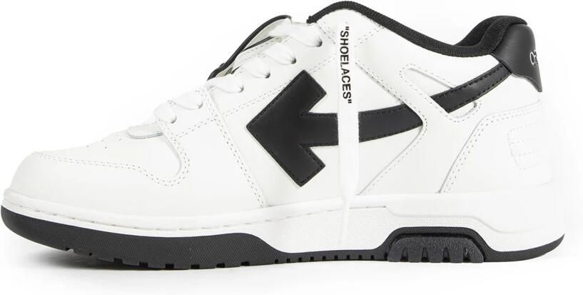Off White Witte Leren Sneakers met Logodetails - Foto 2