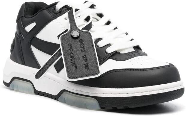 Off-White Low-Top Sneakers Out Of Office Calf Leather White Black in wit - Foto 4