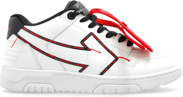 Off White OOO Bedrukte Gestikte Pijl sportschoenen