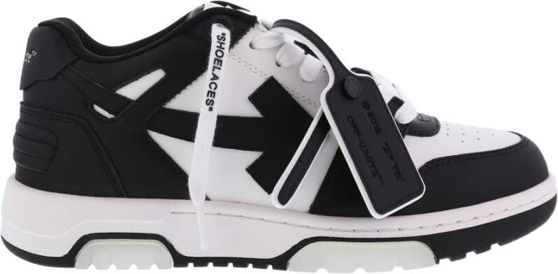 Off White Dames Out Of Office Sneaker Wit Zwar White Dames