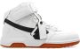 Off-White Out Of Office leren sneakers met logopatch Wit - Thumbnail 1