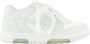 Off White Mintgroene leren sneakers Multicolor Heren - Thumbnail 1