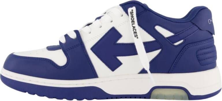 Off White Out Of Office Sportschoenen Blue Heren
