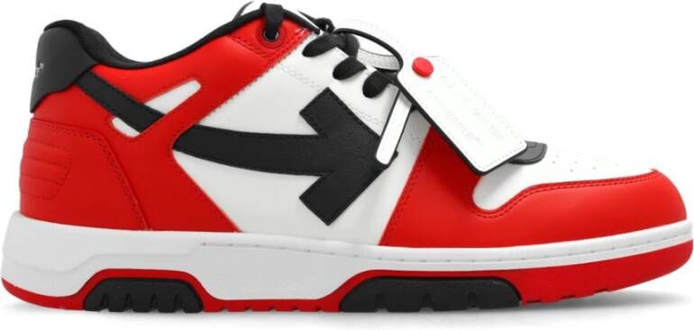 Off White Out Of Office sneakers Red Heren