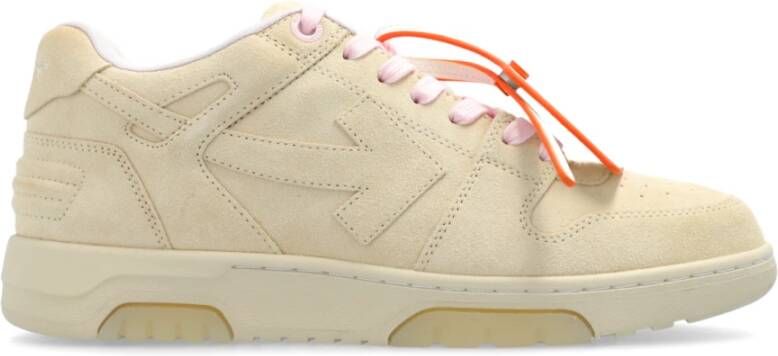 Off White Out Of Office sports schoenen Beige Dames