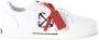 Off White Pijl Geborduurde Canvas Lage Sneakers Multicolor Heren - Thumbnail 6