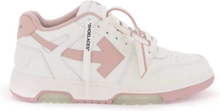 Off White Roze Low-Top Ooo Sneakers Multicolor Dames