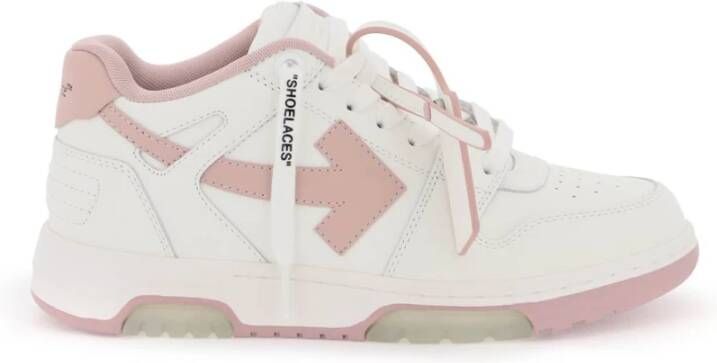 Off White `Out Of Office Calf Leather` Sneakers White Dames