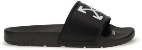 Off White Pijl Slippers Casual Urban Stijl