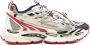 Off White Rode Mesh en Synthetisch Leren Sneakers - Thumbnail 1