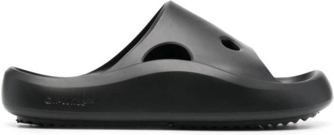 Off-White Meteor uitgesneden slippers Zwart - Foto 1