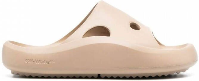 Off-White Meteor slippers Beige - Foto 1