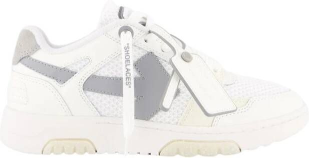 Off White Slim Out Of Office Sneaker in Wit