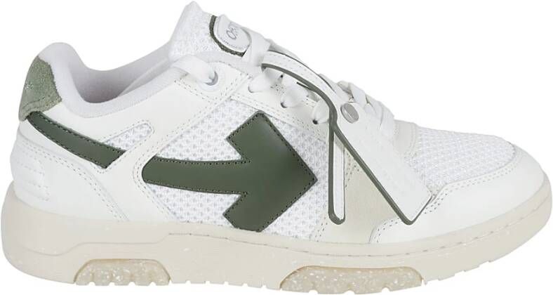 Off White Slim Out Of Office Sneakers