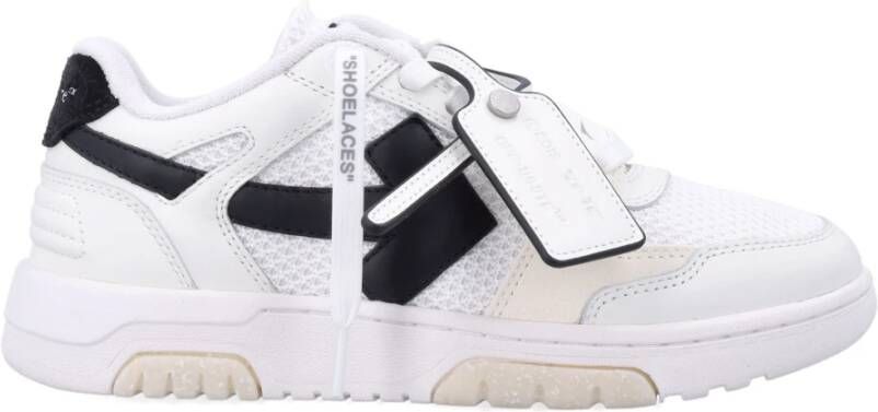 Off White Slim Out Of Office Sneakers