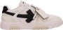 Off White Smalle Veterschoenen Effen Patroon White Heren - Thumbnail 1