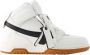 Off White Leren sneakers met contrasterende zijpijl Multicolor Dames - Thumbnail 28