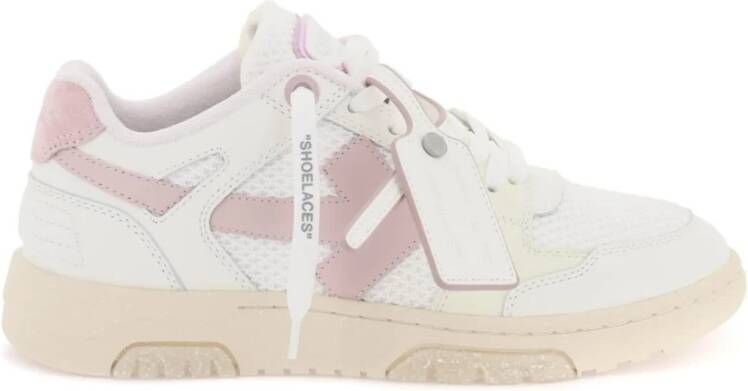 Off White Slim Out Of Office Wit Roze White Dames