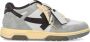 Off White Lichtgrijze Kalfsleren Sneakers Multicolor Heren - Thumbnail 1