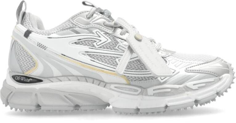 Off White Sneakers Ow Be Right Gray Dames