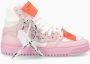 Off-White Sneakers 3.0 Off Court Leather in poeder roze - Thumbnail 1
