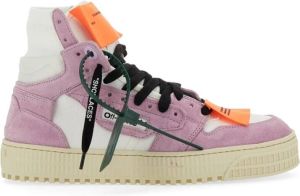 Off White Sneakers Paars Dames