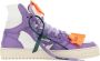 Off-White Sneakers 3.0 Off Court Leather in paars - Thumbnail 1