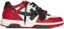 Off White Heren Out Of Office Calf Leather Red Heren - Thumbnail 1
