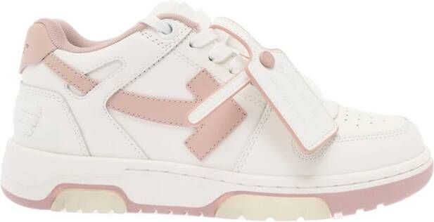 Off White `Out Of Office Calf Leather` Sneakers White Dames