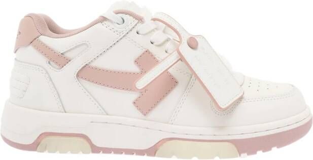 Off White Sneakers Roze Dames