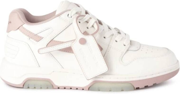 Off White `Out Of Office Calf Leather` Sneakers White Dames