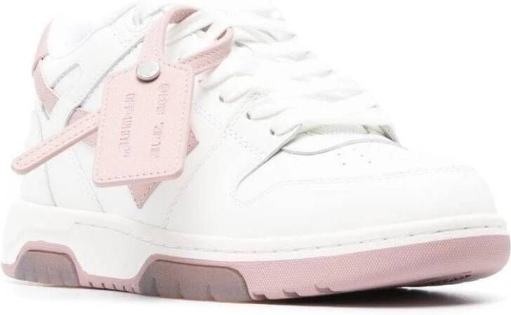 Off-White Out of Office sneakers met vlakken Wit