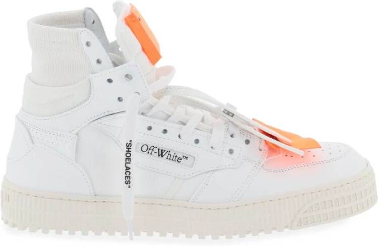 Off White Sneakers White Heren